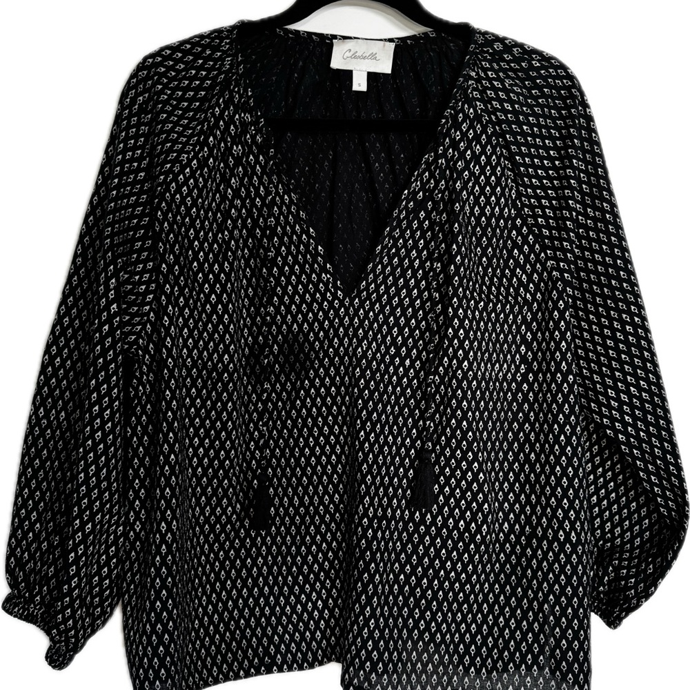 Cleobella Black and White Women's Top